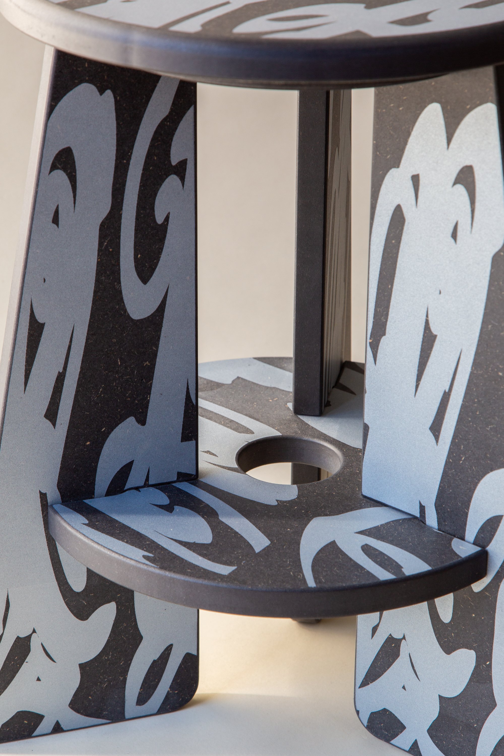 VaryLab x ACO. SPECIMEN Stool - Black 002