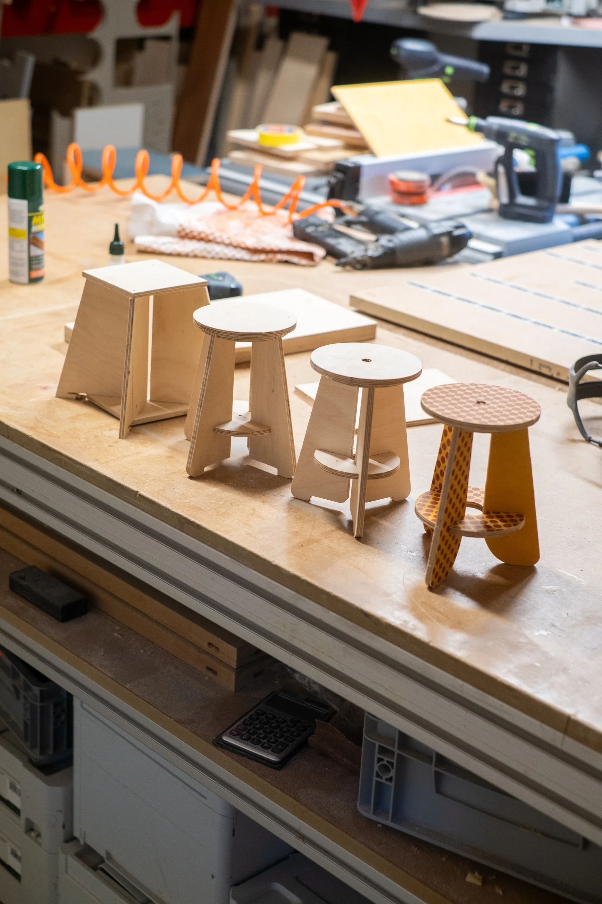 November @ ACO. | Printed Plywood with VaryLab | Daniel Eatock Studio Visit