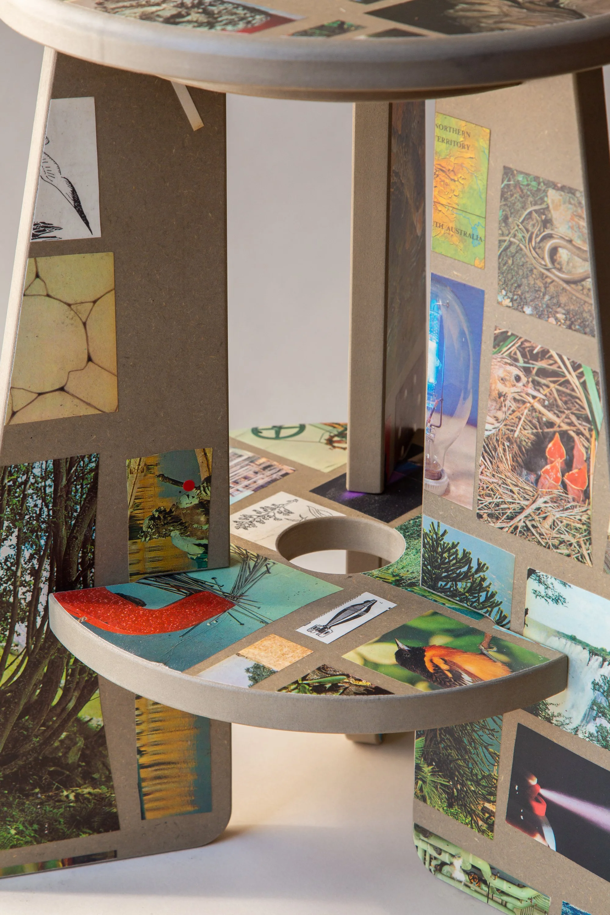 VaryLab x ACO. SPECIMEN Stool - Khaki 002