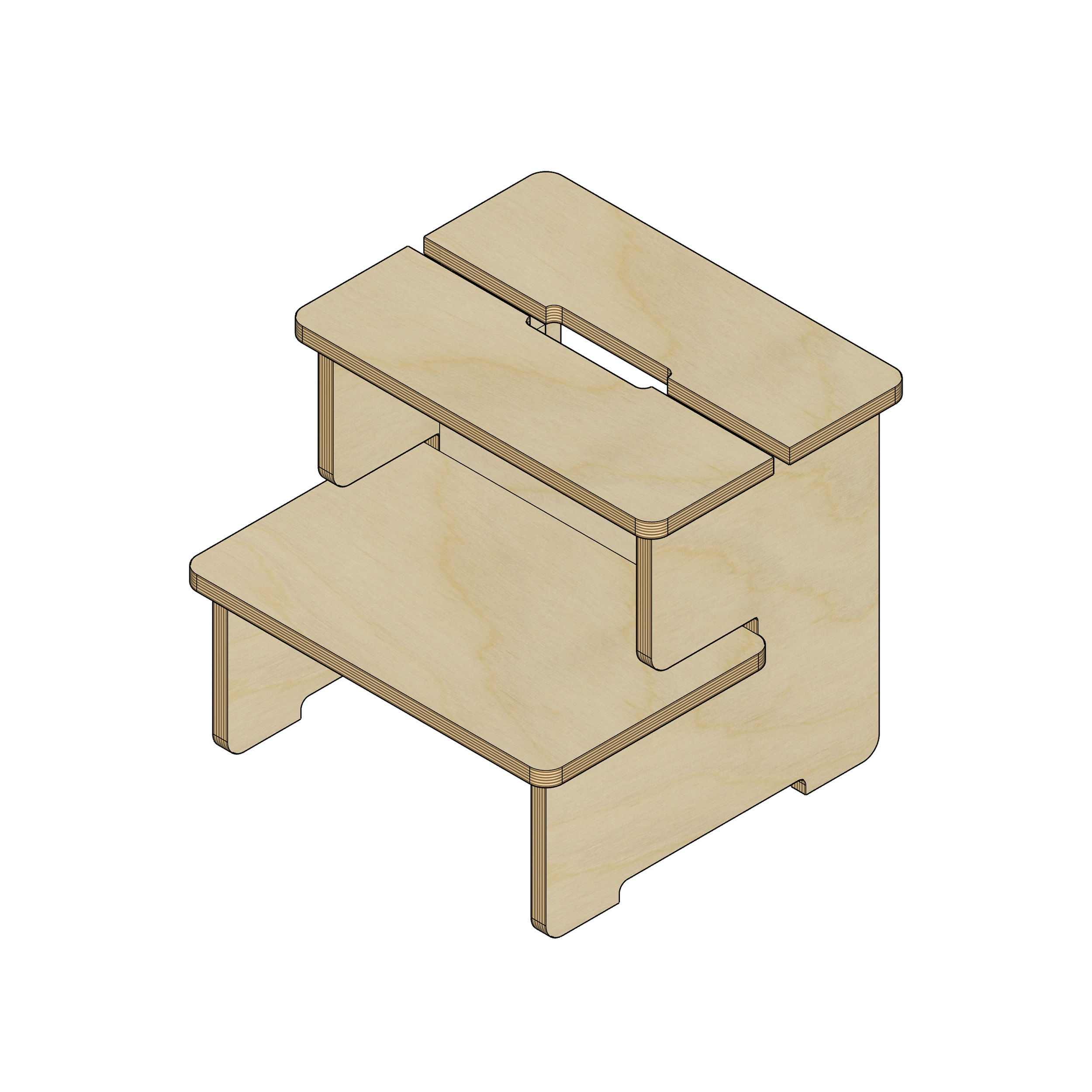 ACO. Stepping Up Stool — A Collection Of.