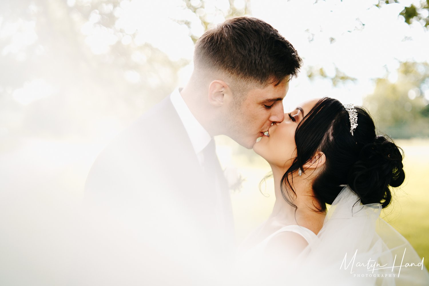 first kiss leeds wedding photographer denton hall