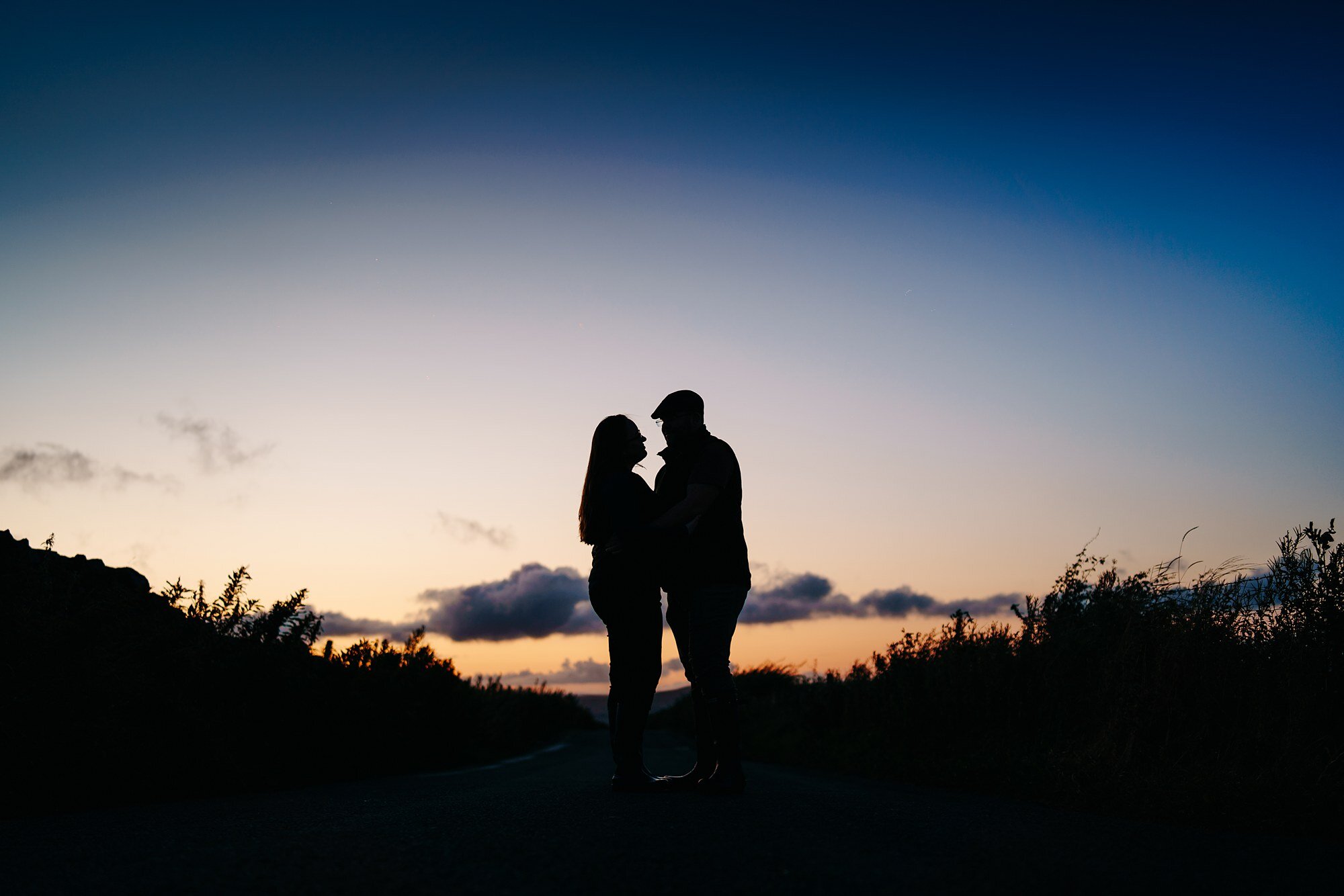  Engagement Session Farm Wedding Barn Sunset Flat Cap 