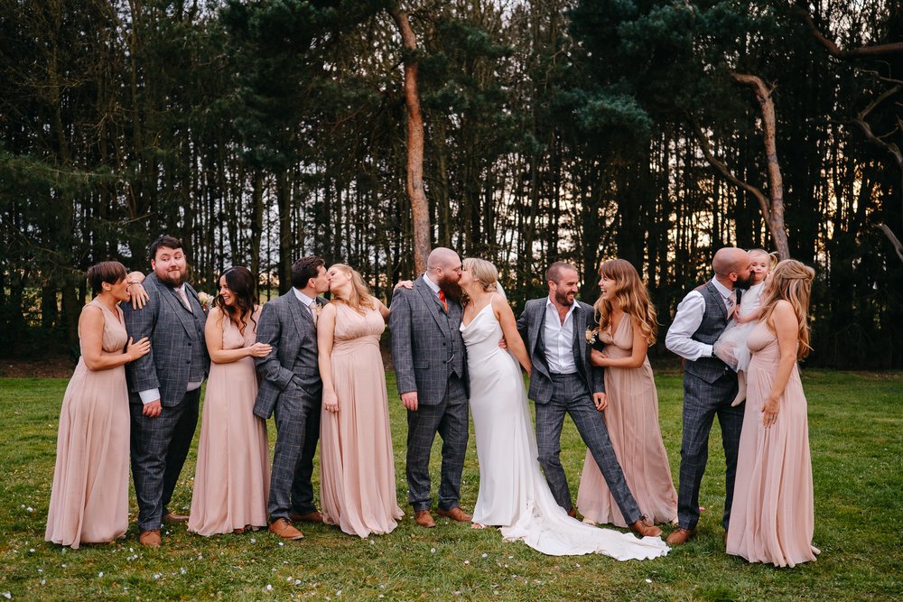 Bunny Hill Wedding Photographer Caroline & Tom Martyn Hand Photo