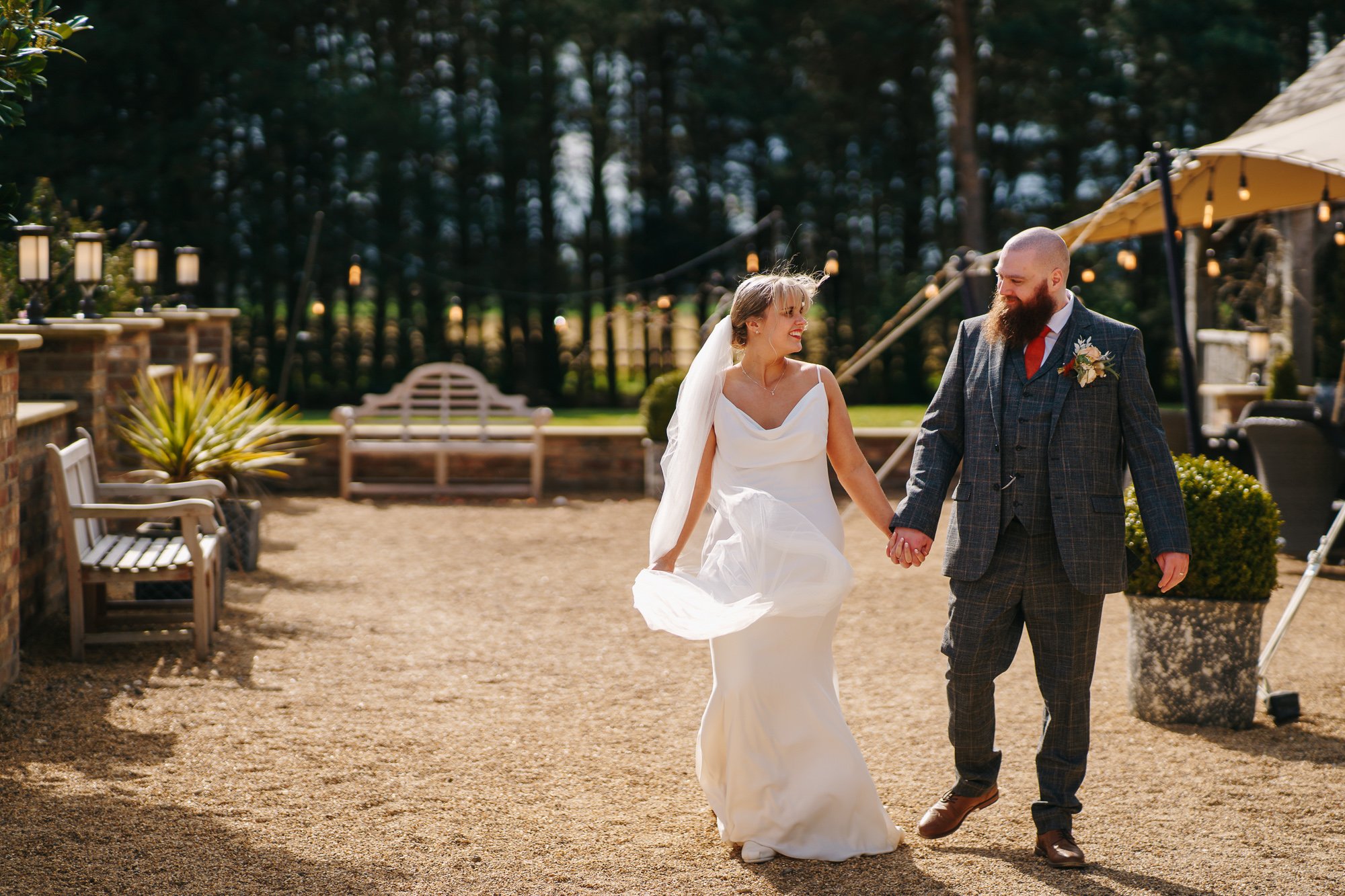 Bunny Hill Wedding Photographer Caroline & Tom Martyn Hand Photo