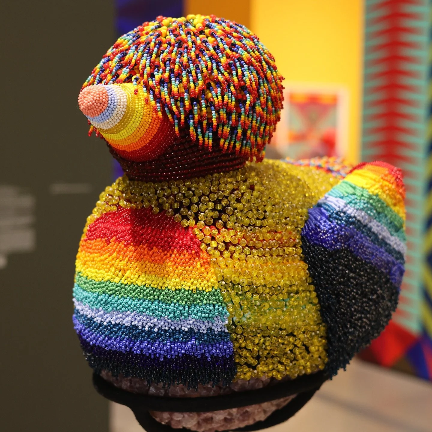 Jeffrey Gibson at the Broad Museum