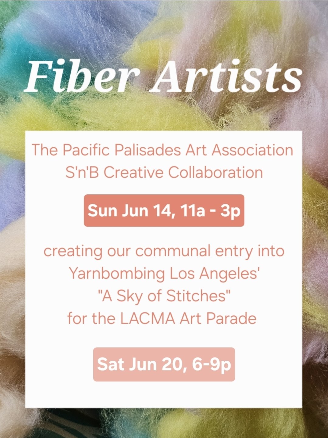 PPAA Fiber Arts S'n'B Creative Collaboration