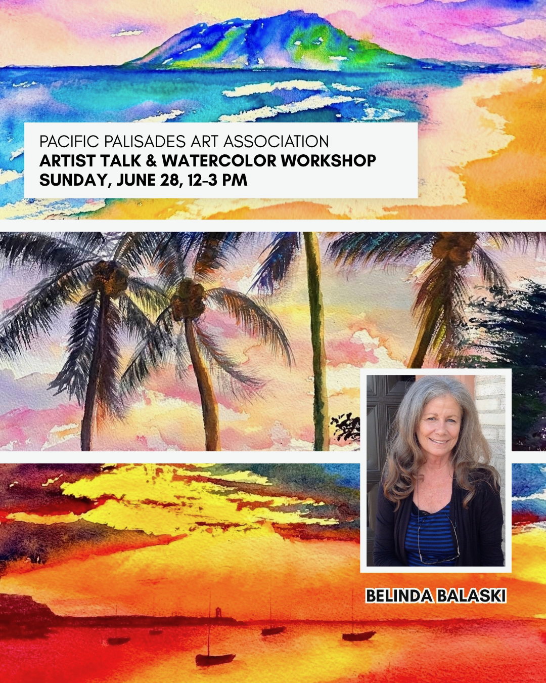 Artist Talk and Watercolor Workshop: Belinda Balaski