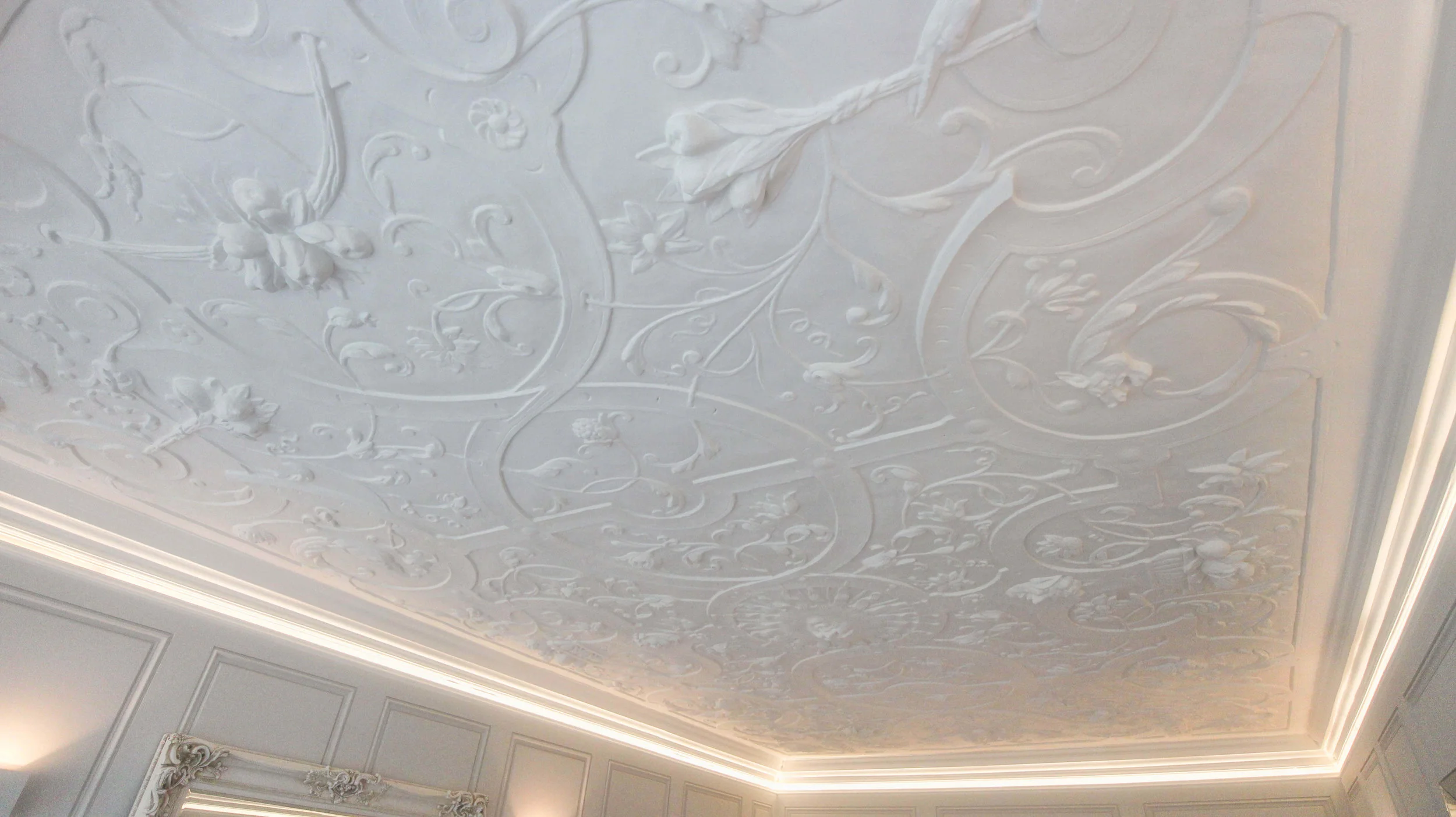 Queen's Gate, London Decorative Ceiling Plasterwork and Conservation Project