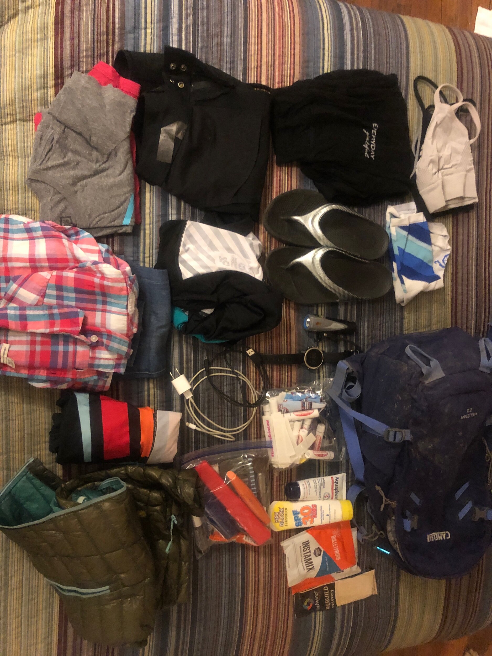 Backpack contents????