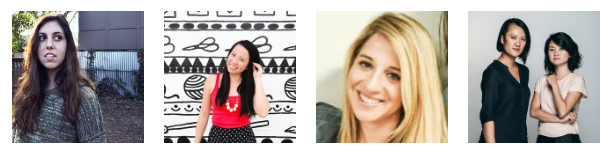Hila Friman, OwnYourSpot || Pei Sim, The Paper + Craft Pantry || Katy Stover, General Assembly || Vi Nguyen & Lan Chu, Homads