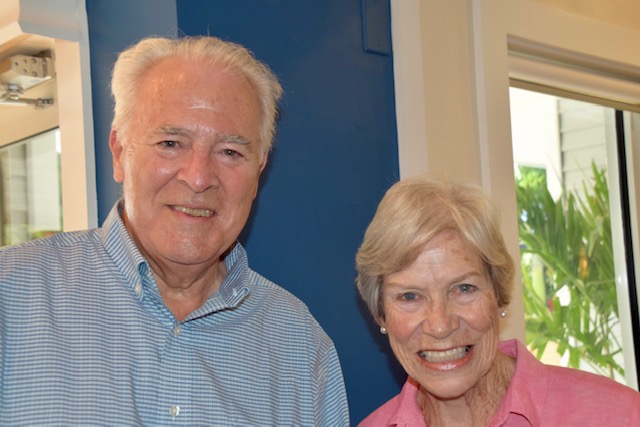 Chip Roach and Ginny Fleming, retired CFI Board Member