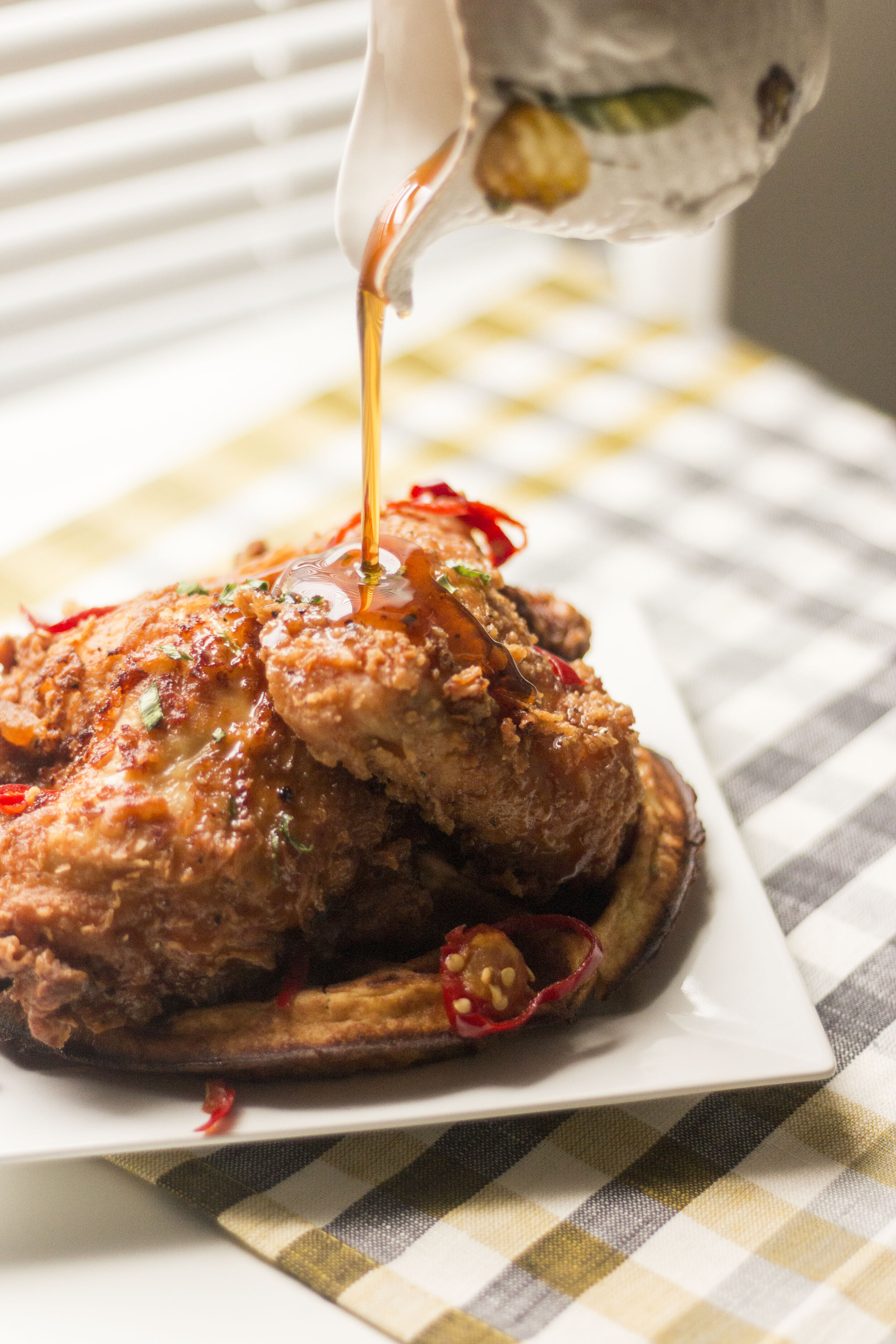 Southern Kin Fried Chicken and Waffles