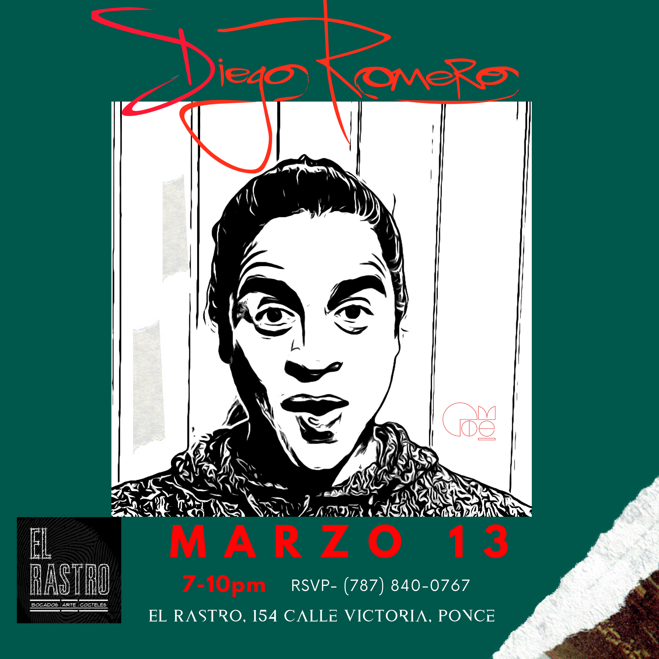Diego en El Rastro, Ponce, PR