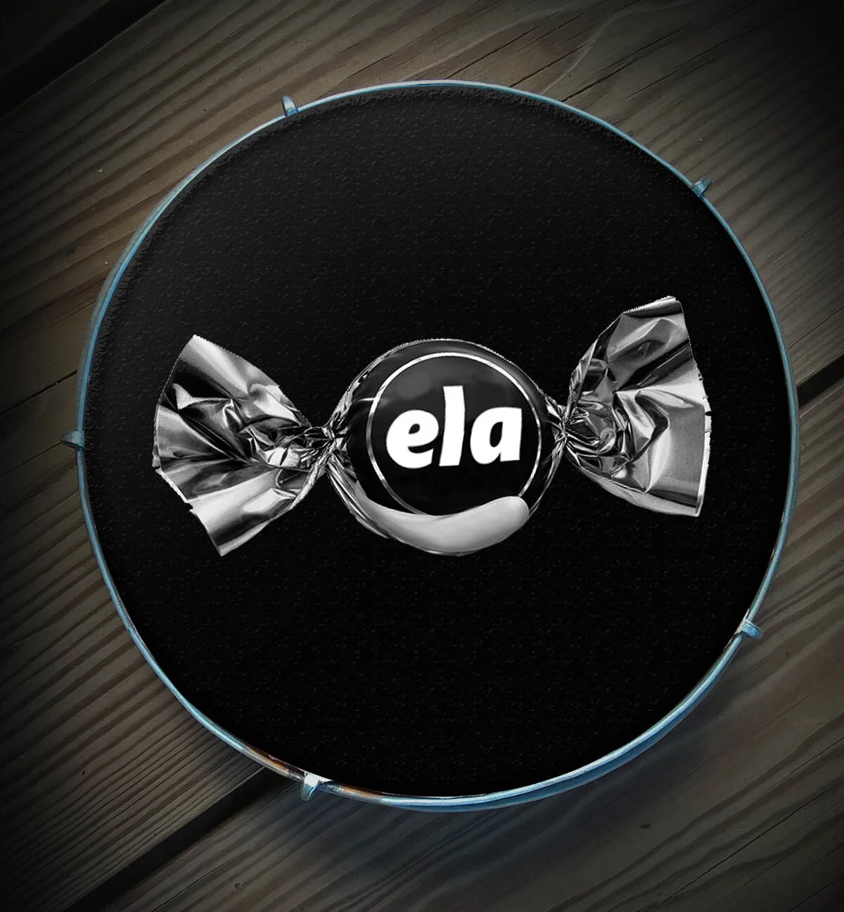 Design for painting "El bombon de ELA" 2017
