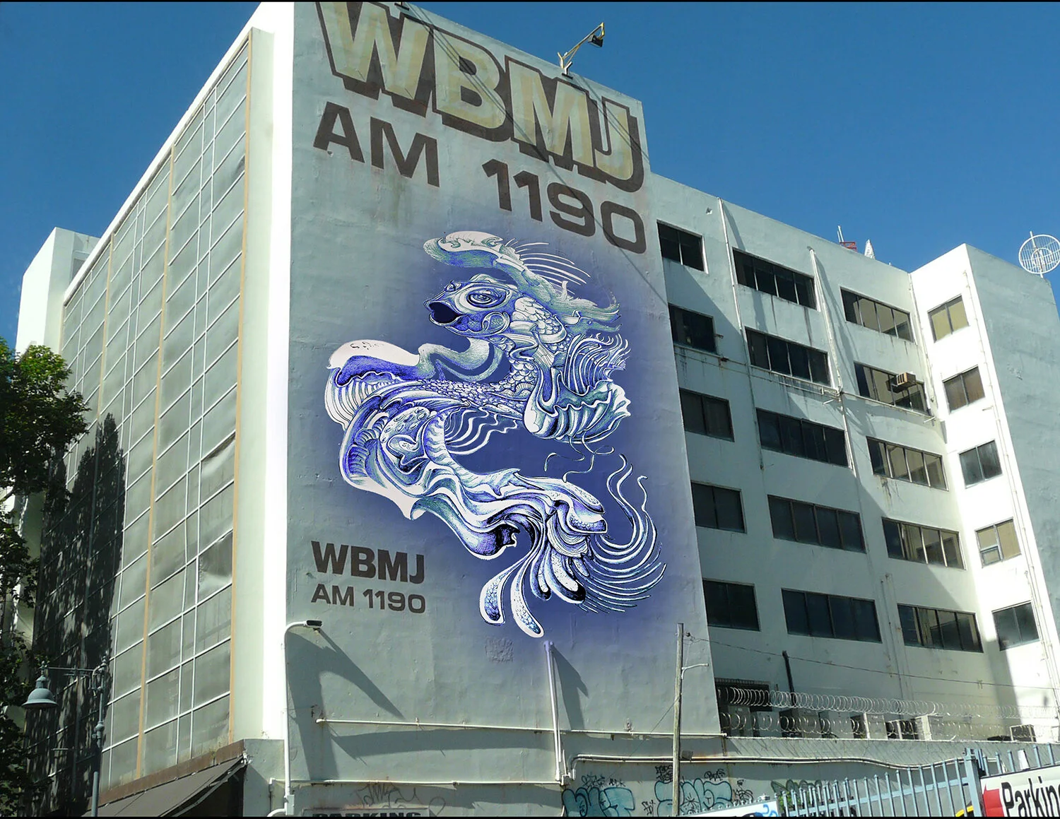 Fish mural design 2015