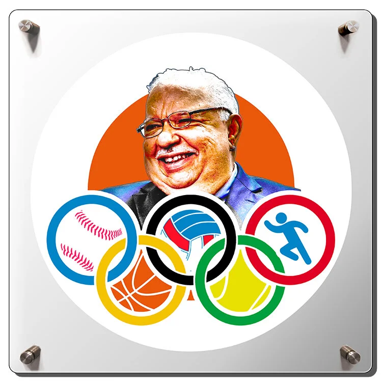 Design of portait celebrating Elliott Castro 2018