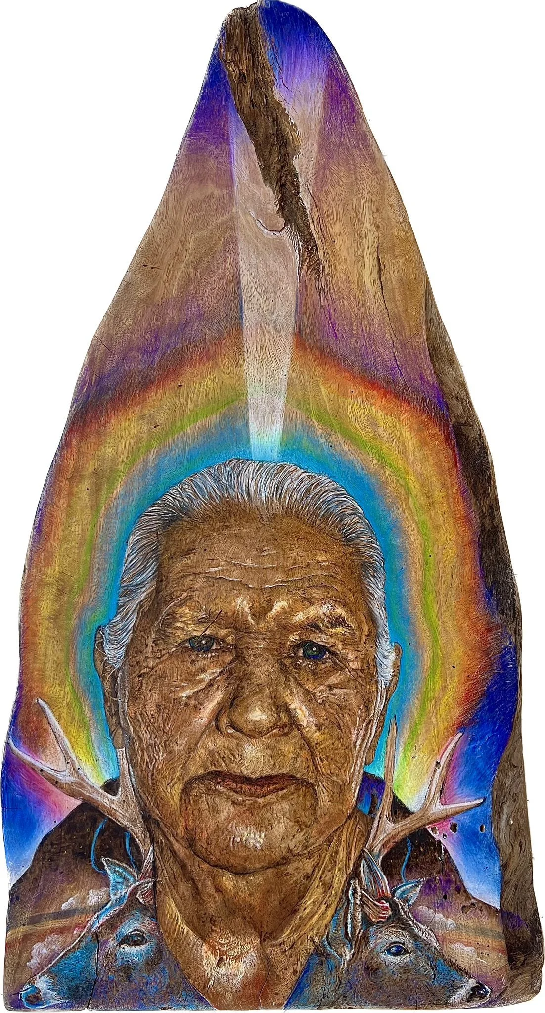 Retrato de Nana (ancestra Yaqui; Sonora, Mexico)