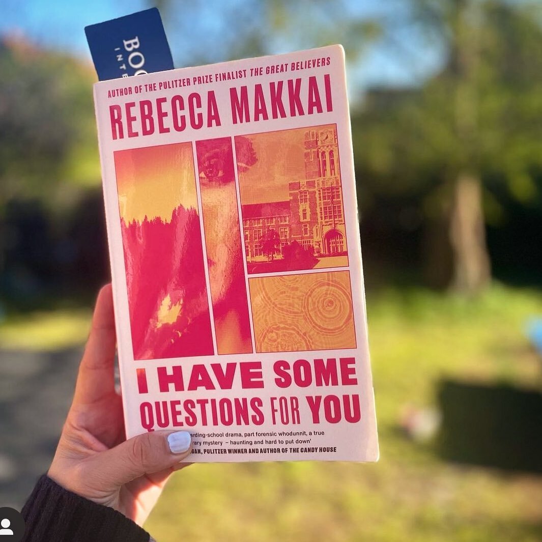 Book of the Week
&lsquo;I have Some Questions for You&rsquo; by Rebecca Makai
Reviewed by Lotte, prolific reader and friend of Books &amp; Company ☺️

&lsquo;Rebecca Makkai is an amazing storyteller which is why you should pick up this book. 

The st