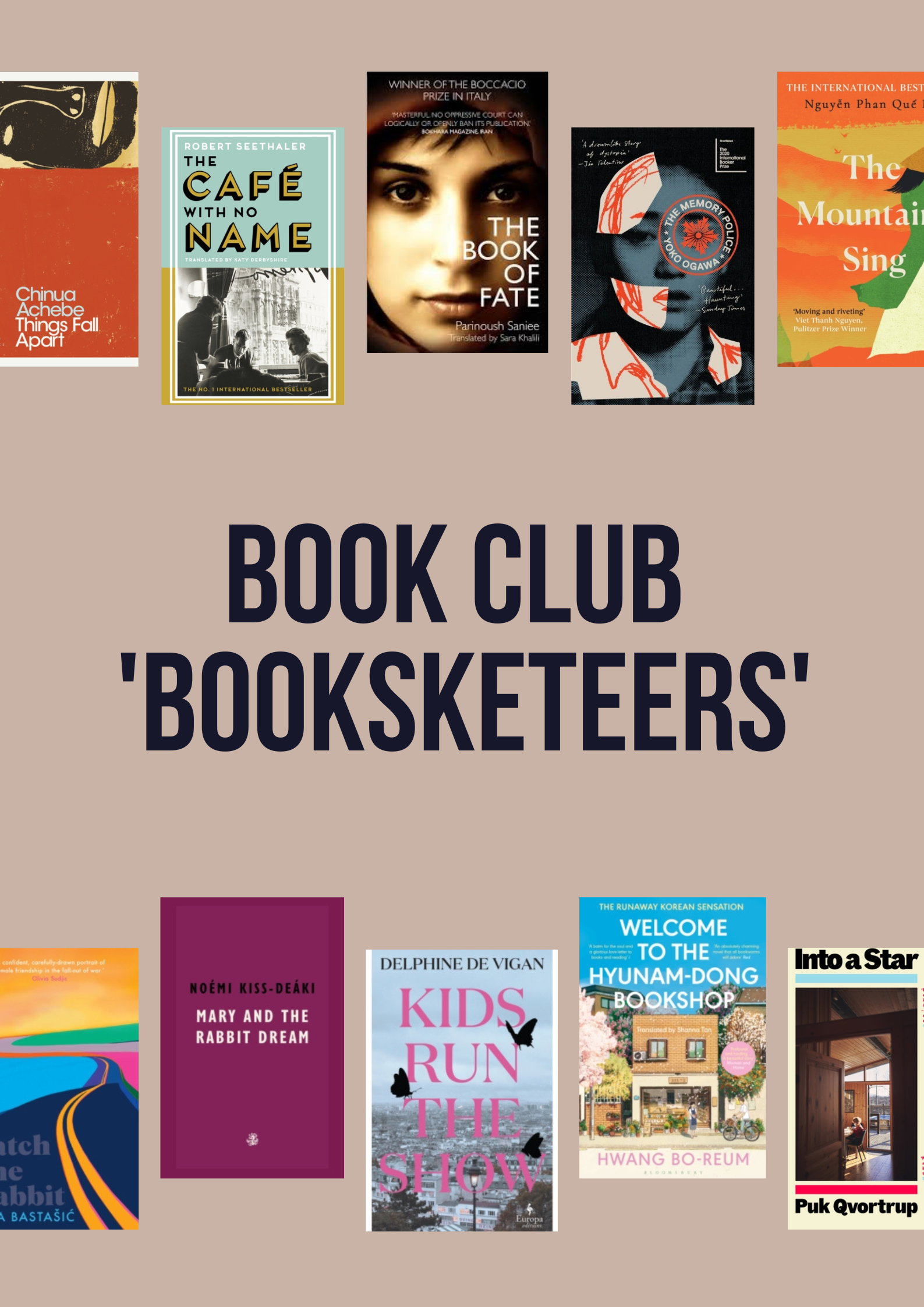 Book Club 'The Booksketeers'  
