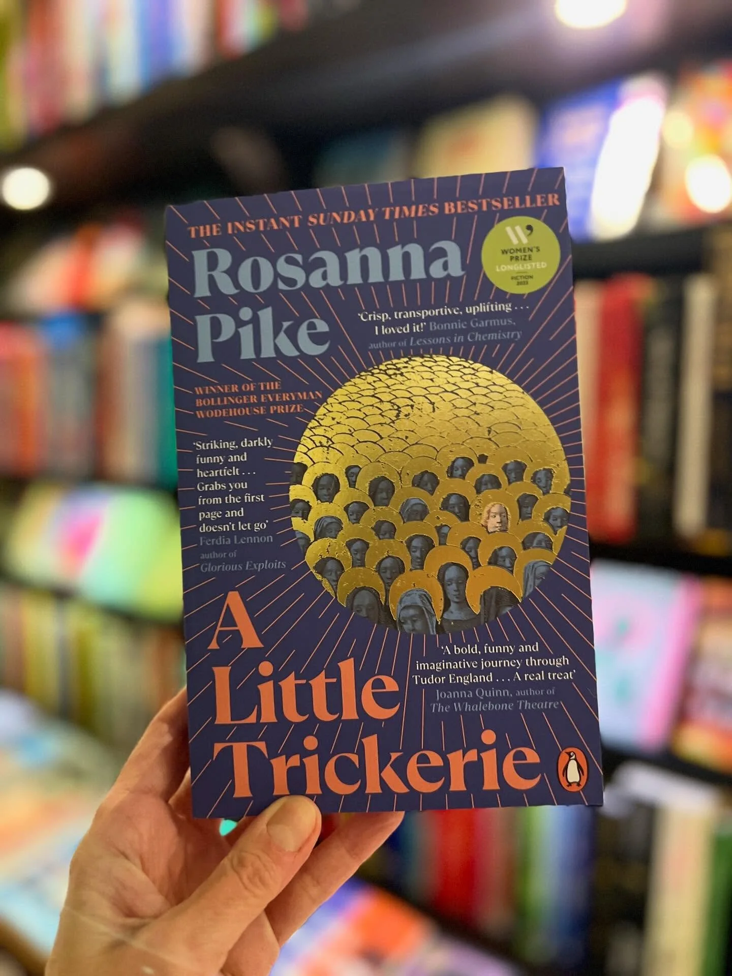 Book of the Week
A Little Trickerie by Rosanna Pike

Excellently and succinctly reviewed by Pia Eisenhardt, avid reader and friend of Books &amp; Company.

&lsquo;Take an early Tudor England ragtag bunch of misfits, add a protagonist whose beguiling 