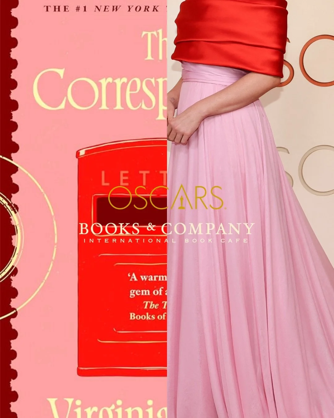 After seeing all the beautiful gowns at the Oscars, we simply had to jump on this trend! ❤️🩷

While we do not recommend judging a book by its cover, we can&rsquo;t help but admire all the beautiful cover art of the books we keep in the shop. 🌟📚

W