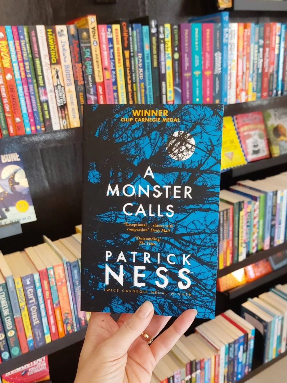 Before we close the shop for Easter, here&rsquo;s a review of &ldquo;A Monster Calls&rdquo;, written by our very own &Aacute;ine&rsquo;s 10 year old nephew. If you don&rsquo;t know what your child&rsquo;s next read should be, perhaps this will sway y