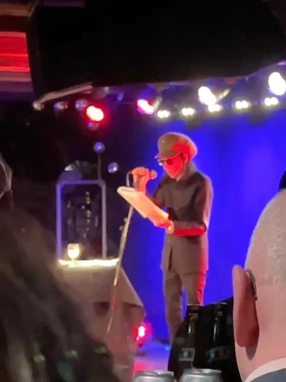 Such a treat to sell books at a wonderful event with legendary poet @johncooperclarke at @musikloppen last night. 

An incredibly mixed audience (in age, gender and nationality) had come to see what was clearly their idol, a talented, funny legend of