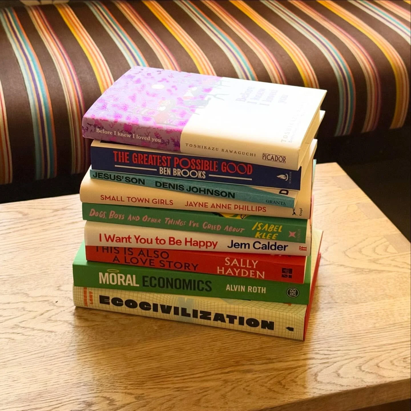 Wondering what to take with you on this long holiday weekend? 

Fear not, we are here to help! 

So check out the &lsquo;tip of the iceberg here&rsquo;, ➡️ or better yet, come by the shop for even more new titles to peruse. 

See you at the shop!