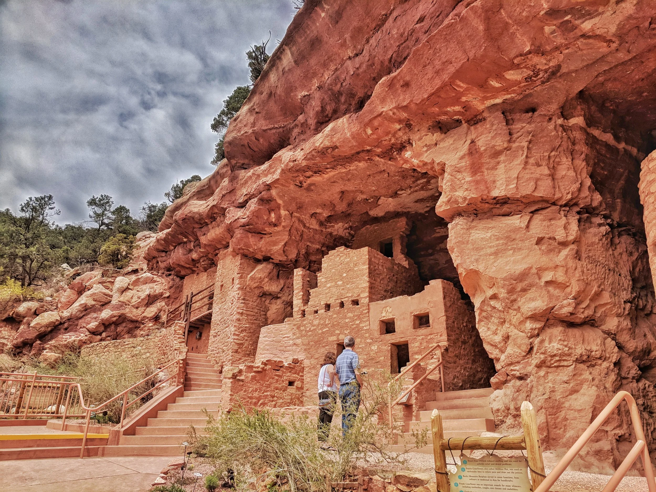 I did manage to get out of bed on one of the last days and check out some awesome ancient cliff-dwellings in town.
