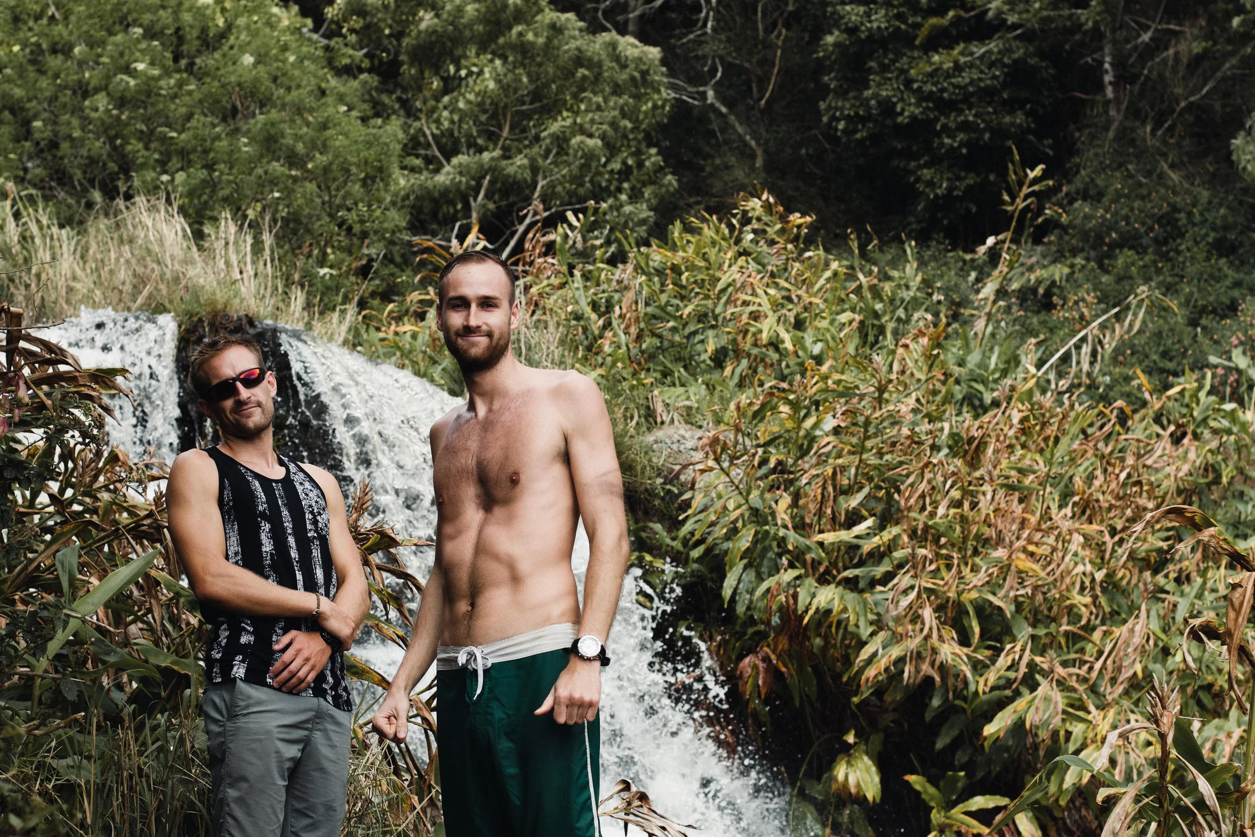 Shon and his brother Tyson.&nbsp;