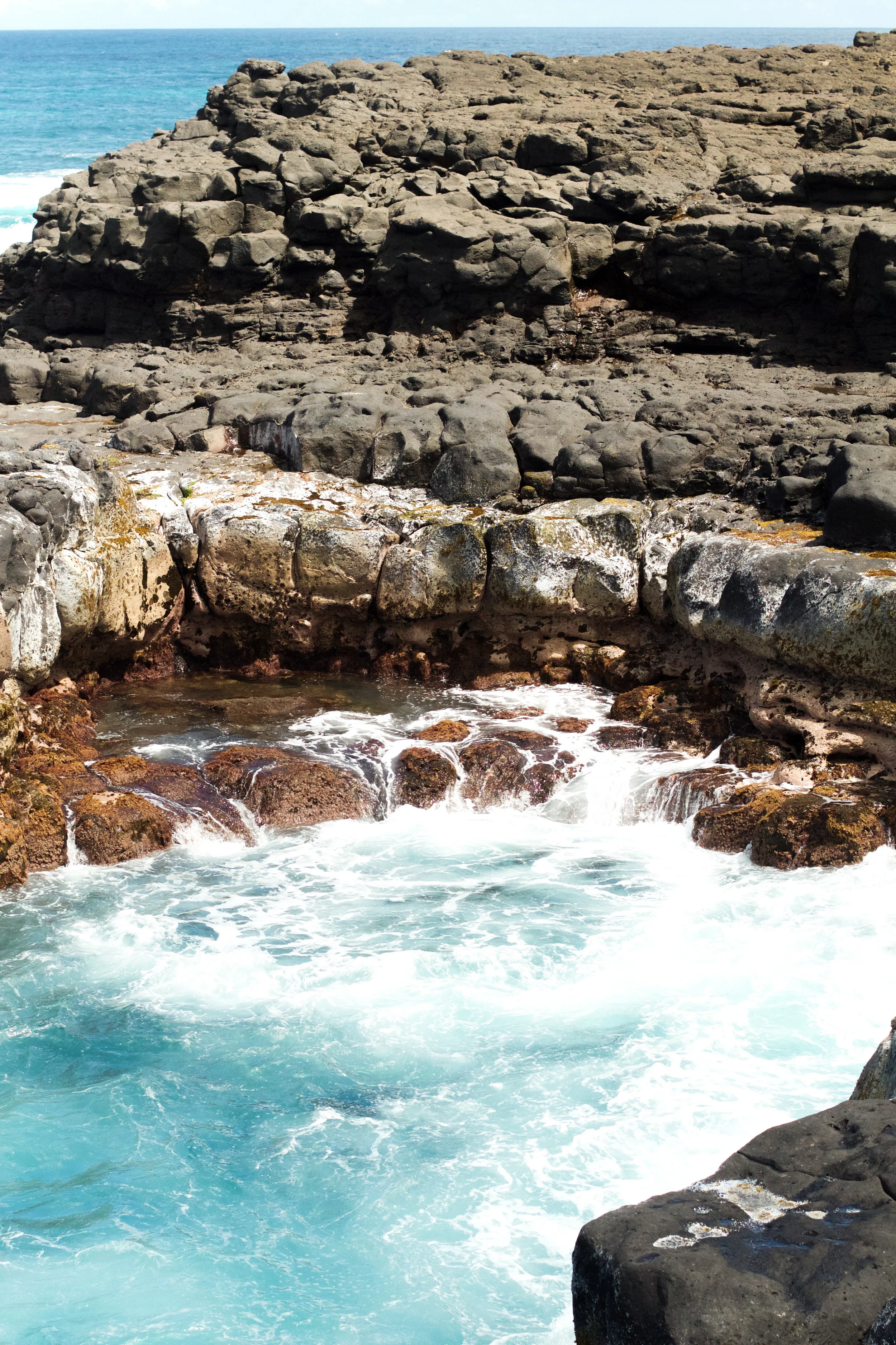 Queens Bath was so beautiful!&nbsp;