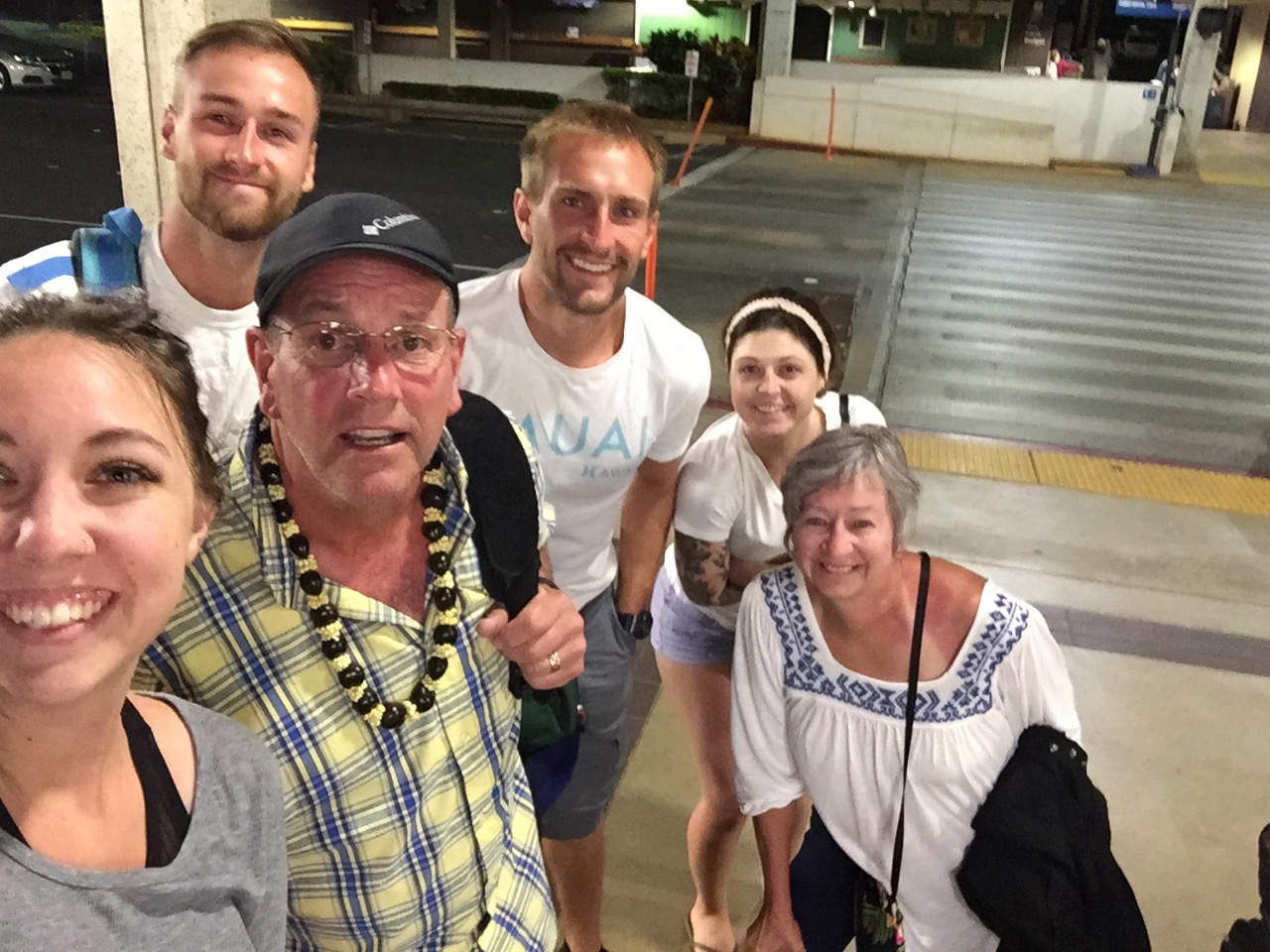 I mainly took this photo because we all were so burned. hahaha