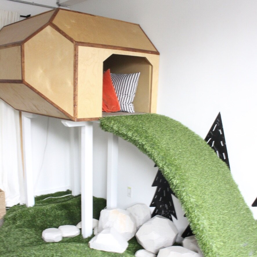 Tree House in Play Therapy Room