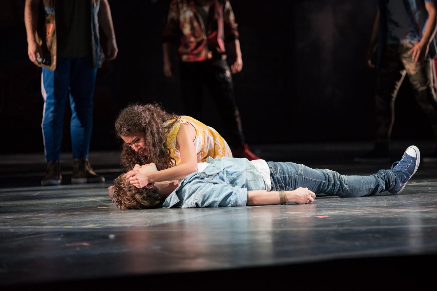 Maria in "West Side Story" at Lyric Opera of Kansas City (photo by Elise Bakketun)