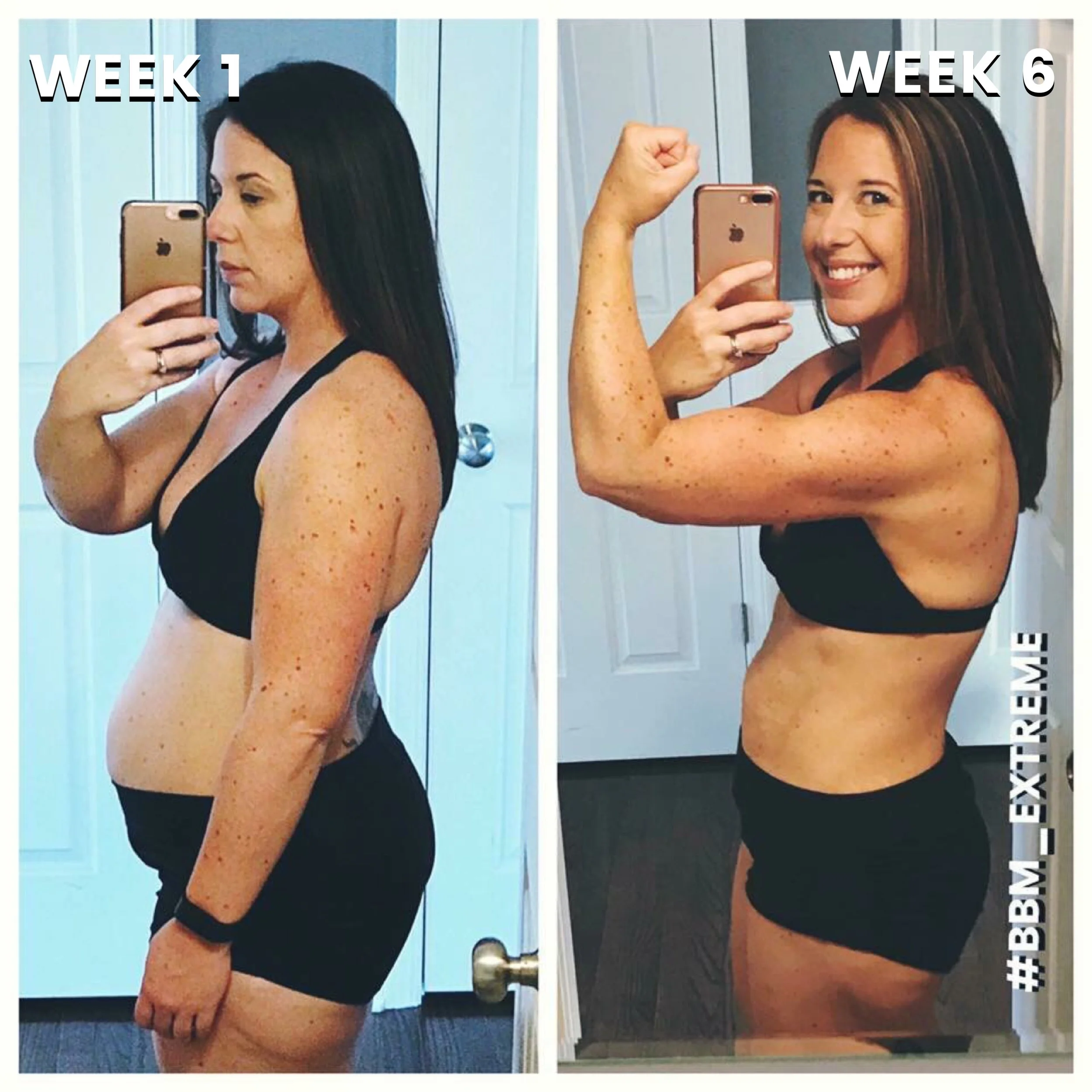 KELLY Lost 17.8 POUNDS on EXTREME! "Best decision I have ever made! This program has quite literally changed my life. It has changed my body in ways I could have never imagined and completely changed the way I look at food! Now I no longer have cravings and my addiction to sugar is gone. I flew past my weight goal and dropped 3 pants sizes! More than even that, I am more toned and confident than I could have ever imagined, it's just unreal! If someone was on the fence about purchasing this program, I would encourage them to do so, it's absolutely amazing!” —Kelly