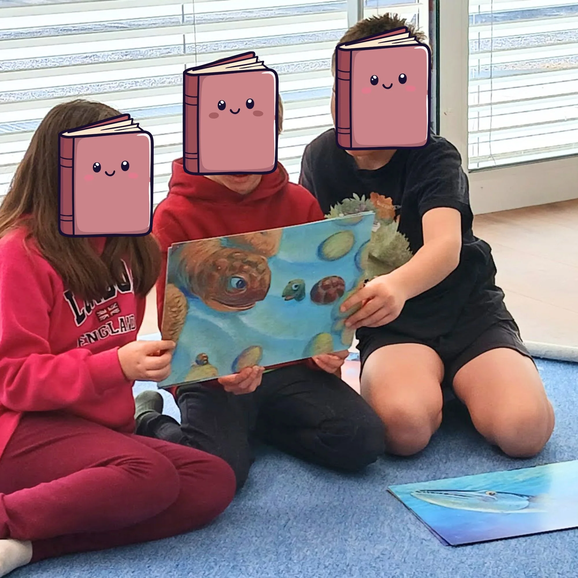 Geneva Primary Students Visiting Meyrin Library