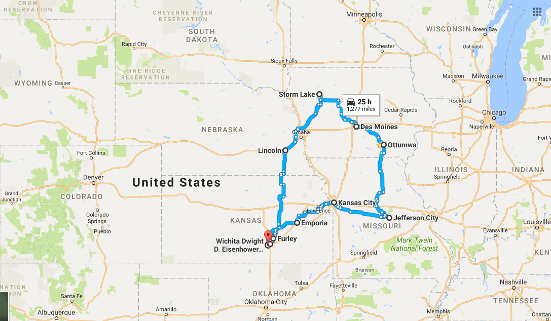 A MID-WEST ROAD TRIP IN SEPTEMBER 2017