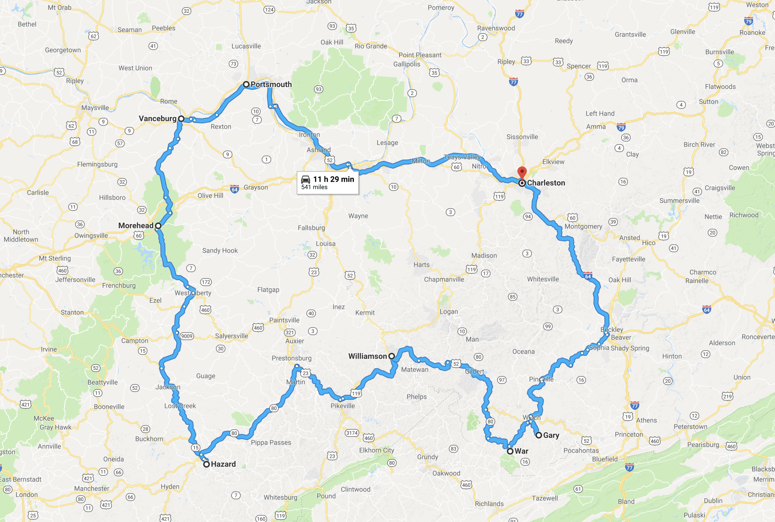 A TRIP TO THE HEART OF COAL COUNTRY HAS JUST BEEN COMPLETED, JULY 2018