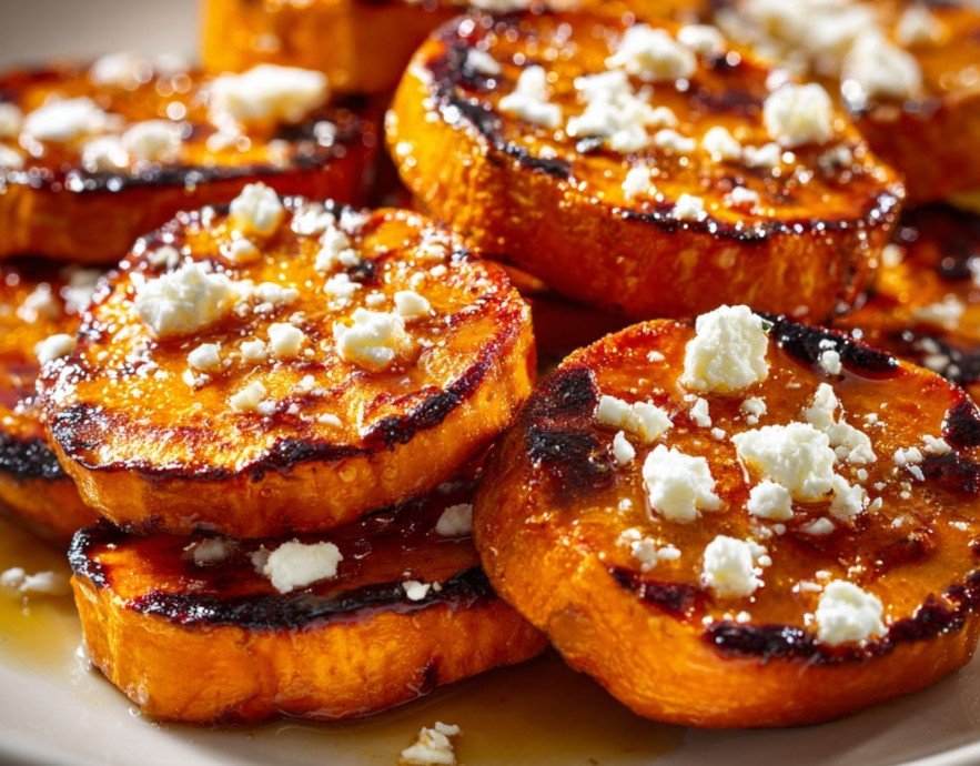 Caramelized Sweet Potatoes and Walnuts