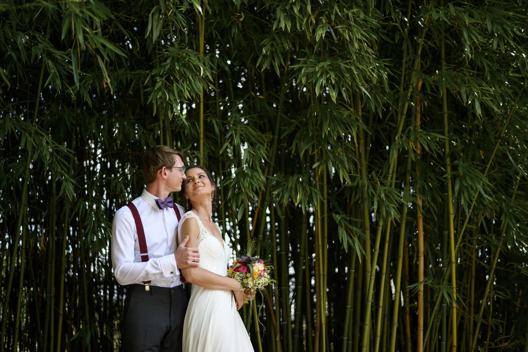 traumhochzeit im bonsaizentrum