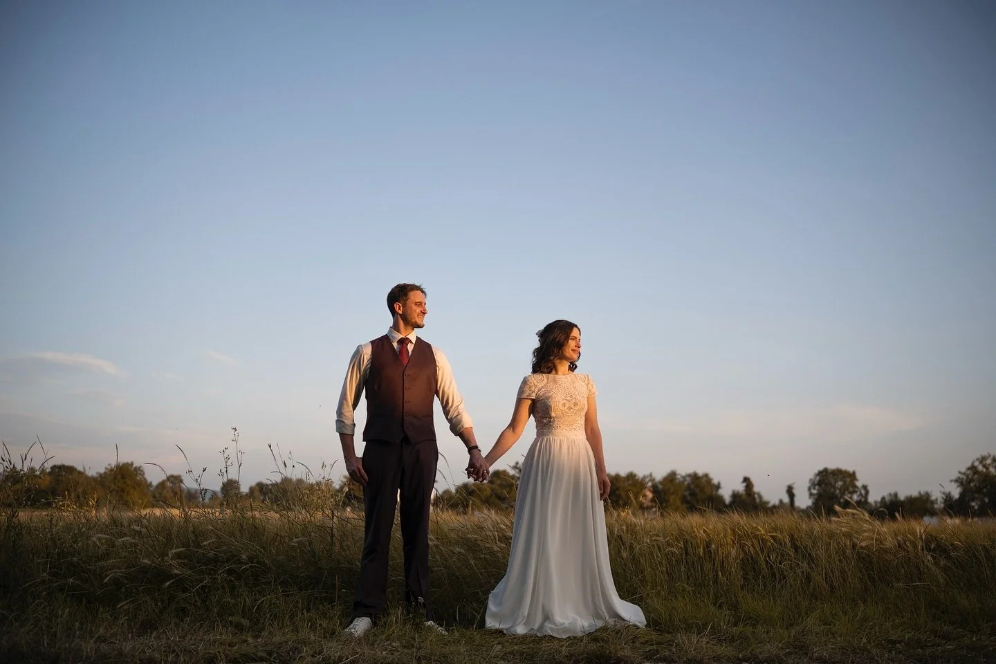 Das war der Samstag &hearts;️ Ganz wundervoll.

#sunset #heiraten2025 #wilhelmsgutheidelberg #hochzeitsfotografin #hochzeitsfotografinheidelberg #brautundbr&auml;utigam