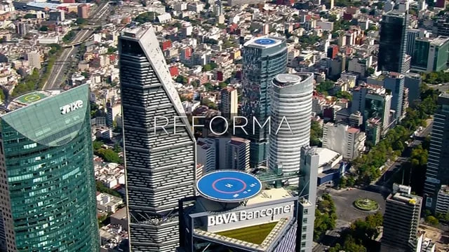 Urban Highline world record Mexico City