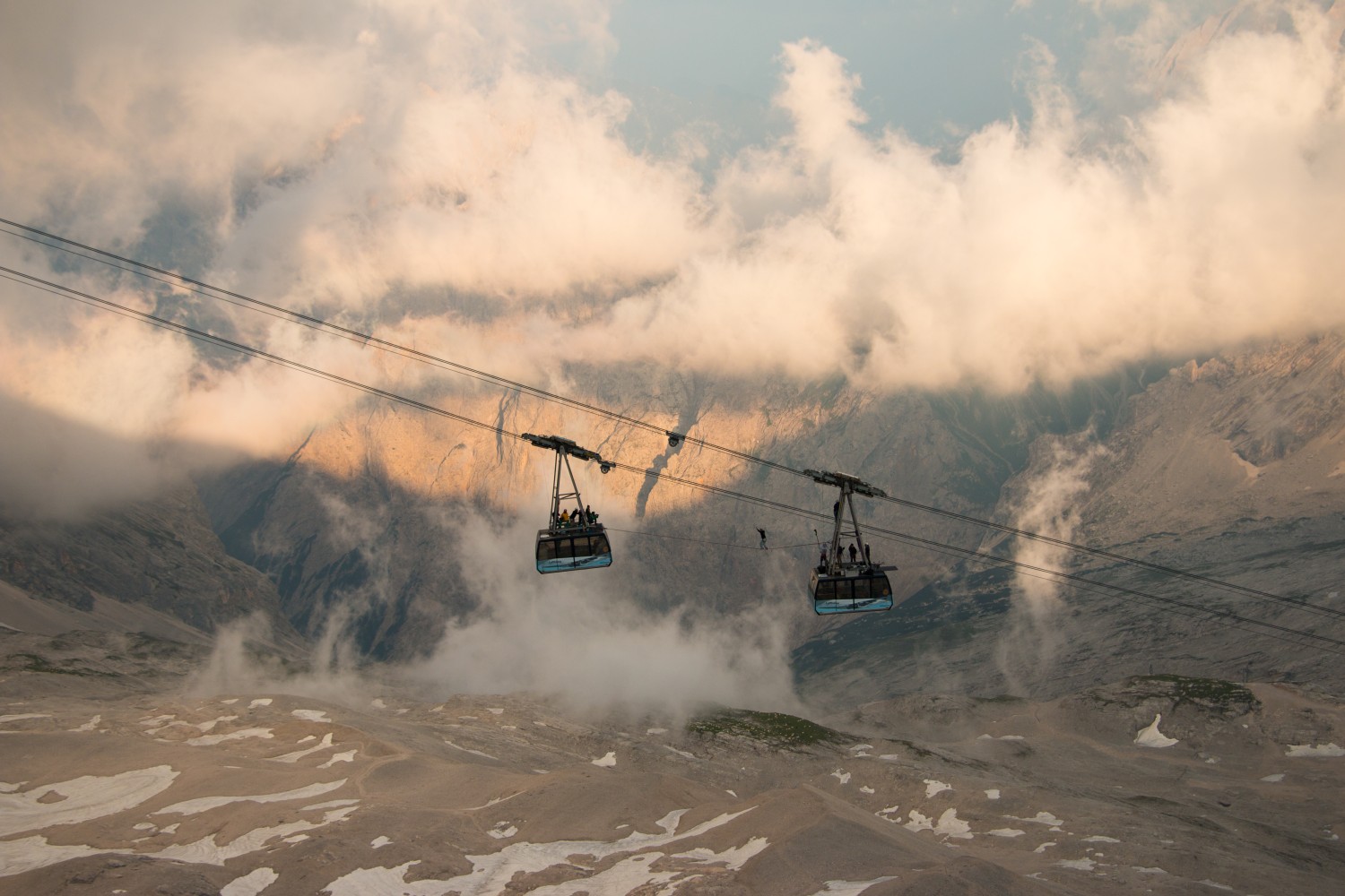 Zugspitze Cable Car — One Inch Dreams