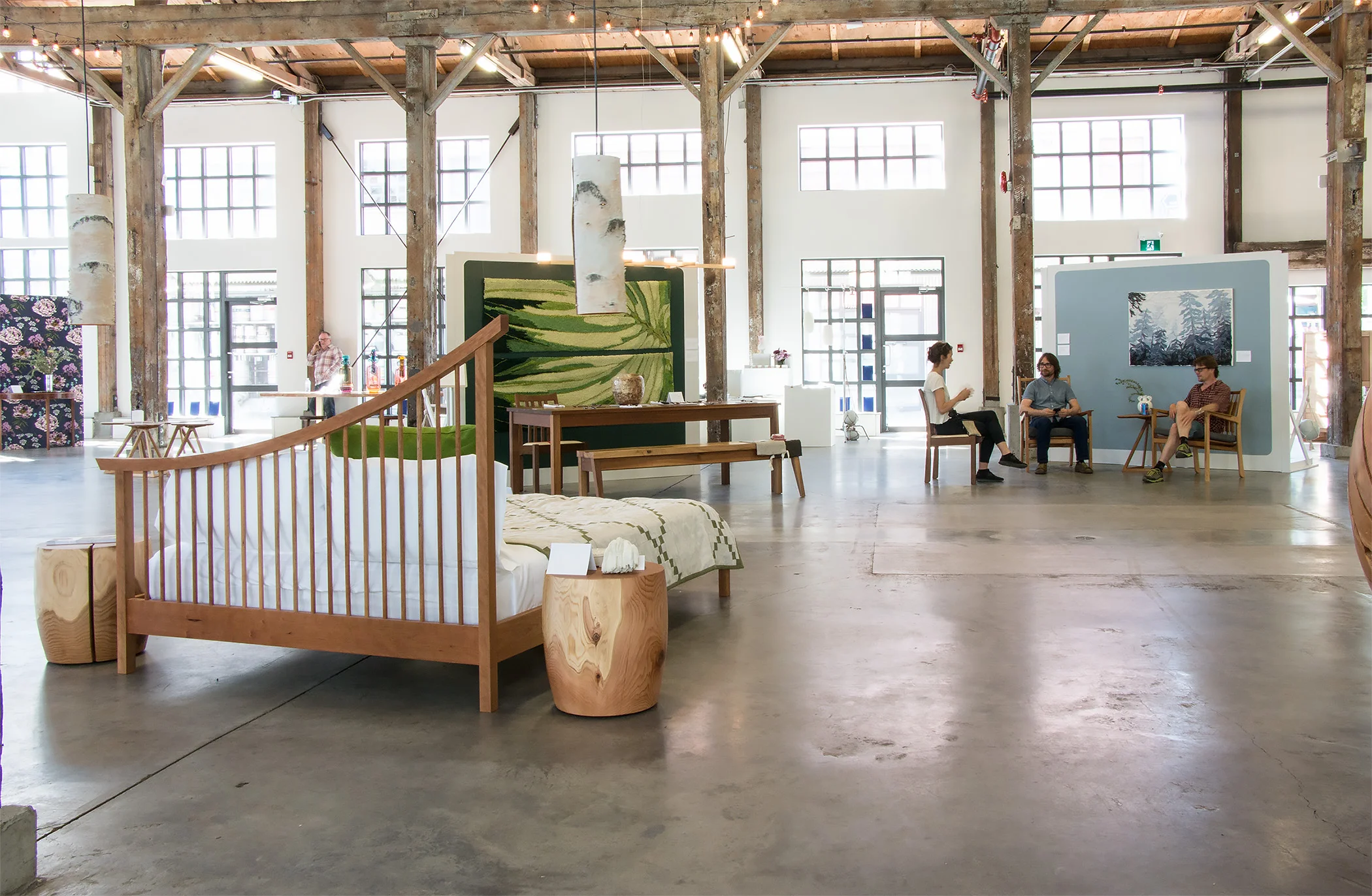 Crafted Interiors was a curatorial project that I was involved with under the banner of the inaugural Crafted Vancouver Festival. Crafted Vancouver is an annual three-week which showcases exceptional local, national and international craftsmanship. I was the designer of the Crafted Interiors show which was held at The Pipe Shop in North Vancouver from May 20 - 24, 2018, and my role was to co-ordinate and create a cohesive staging of the work of over 30 fine artisans.