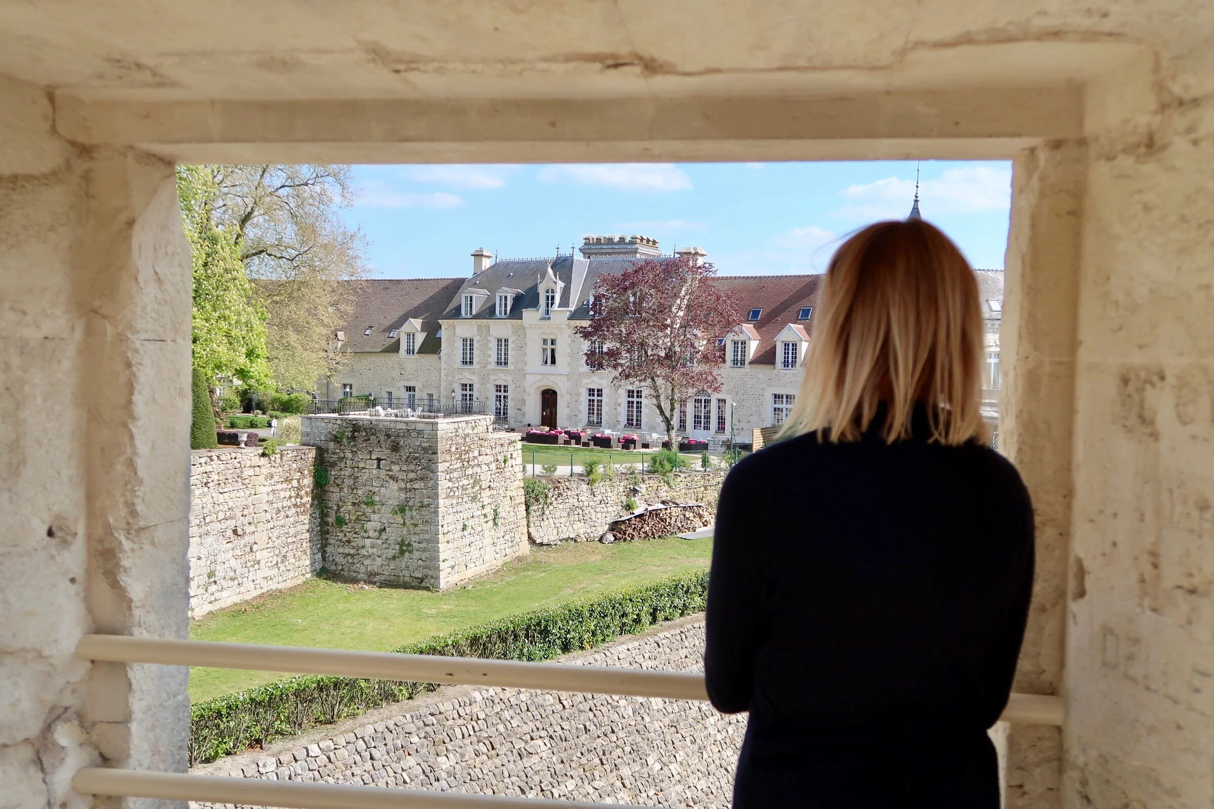 Chateau de Fere, viewed from the ruins