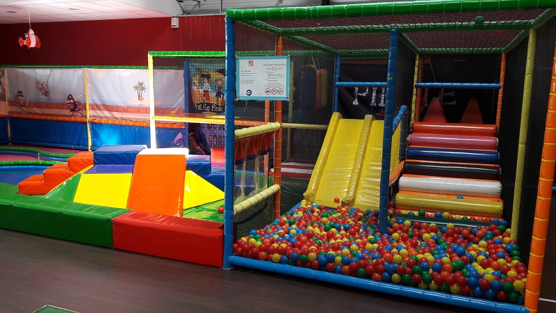 soft play set up