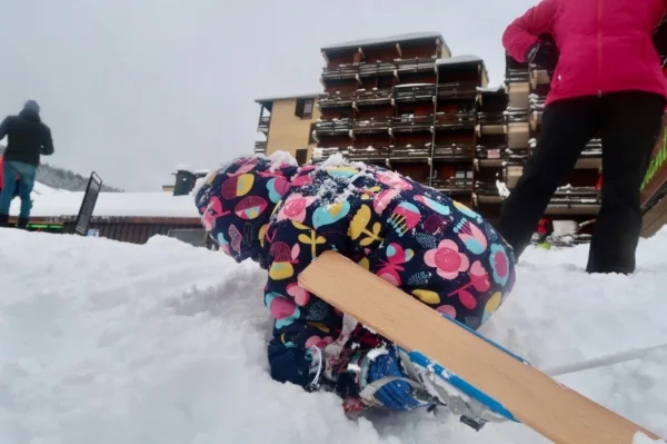 Even my daughter had a go - there was a lot of face planting!