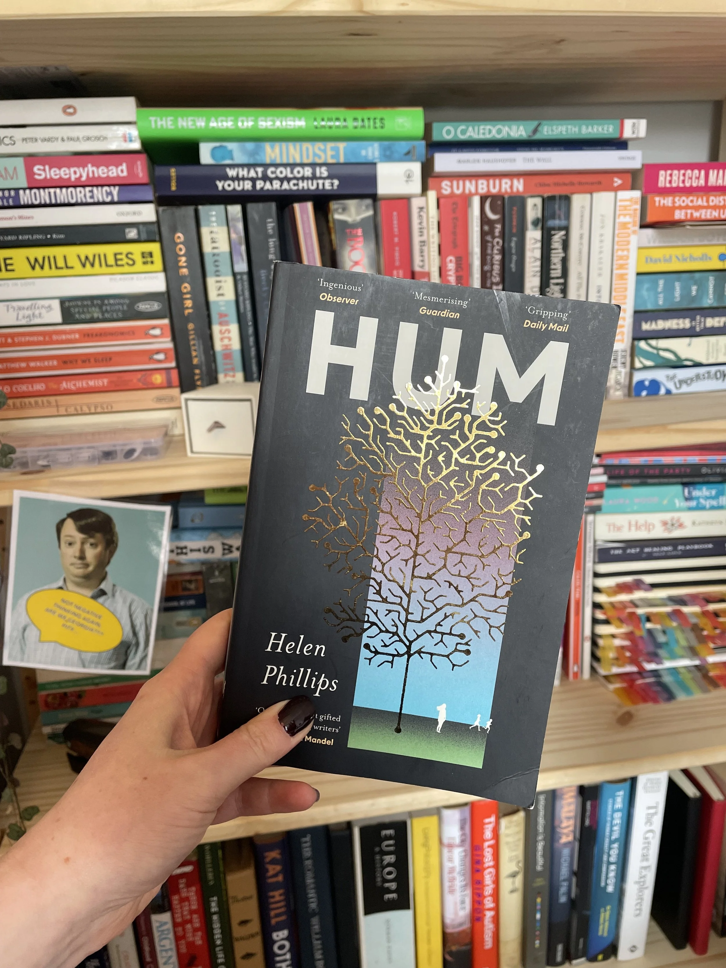 'Hum' - by Helen Phillips | Capitalist tech VS nature's solace