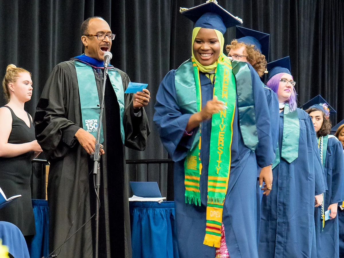 Drew University commencement May 2017.
