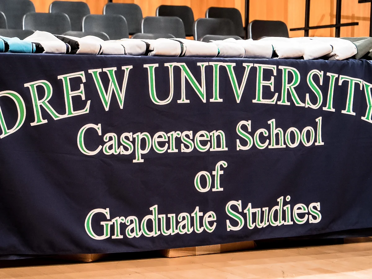 Drew University Casperson School of Graduate Studies hooding ceremony May 2017.